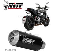 MIVV Exhaust Muffler MK3 Black Steel Honda CB1000R (2018-2023)