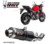 Exhaust HONDA CB 500 F 2016 2017 MIVV Gp Black