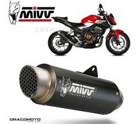 MIVV Exhaust Muffler GP Pro Slip-On Carbon/Titanium/Black Steel for Honda CB500F 2019-2024