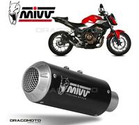 Mivv Exhaust Muffler MK3 Black Inox black for HONDA CB 500 F 2019 > 2023