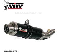 MIVV Slip-On Exhaust GP H.013.L2S Homologated for Honda CBR 600 F 2001-2010 Silver