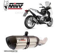 Mivv Exhaust Muffler Suono Stainless Steel for Honda Nc 700 S X 2012 > 2014