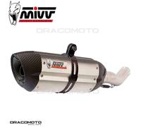Mivv Exhaust Muffler Suono Stainless Steel for Honda Nc 700 S X 2012 > 2014
