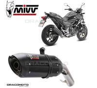Mivv Suono Honda Integra 700/750/nc 700/750 S/x H.046.l9 Homologated Slip On Muffler Silver Homologated unisex