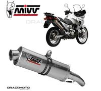 Mivv Exhaust Muffler Oval Stainless Steel for Honda Xlv 650 Transalp 2000 > 2004