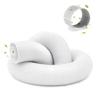 Exhaust Hose Air Conditioner with Adapter, 1.5 m Air Conditioning Hose Extension, Exhaust Hose Adapter 130 mm, Air Conditioning Hose, for Air Conditioning Extractor Hood Tumble Dryer