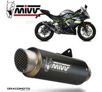 Exhaust KAWASAKI NINJA 125 2019 2020 MIVV Gppro Black