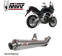 Mivv Exhaust Muffler X-cone Stainless Steel for Kawasaki Er-6N F 2005 > 2011