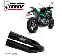 Exhaust KAWASAKI Z 900 A2 2021 2022 MIVV Double Gun Black