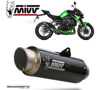Exhaust Muffler Mivv Gp Pro Carbon Kawasaki Z 900 2020 > 2023