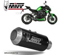 Exhaust Muffler Mivv Mk3 Carbon Kawasaki Z 900 2020 > 2023