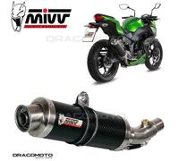 Mivv Kawasaki Ninja 300 2013 Exhaust Motorcycle Silencer Slip-On Gp Carbon