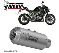 MIVV Exhaust Muffler MK3 Stainless Steel - Kawasaki Z900 A2 (35/70 kW) 2017-2023