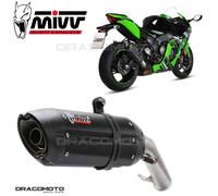 K.042.L9 - Exhaust Muffler Mivv SUONO STEEL BLACK KAWASAKI ZX-10 R (2016 >)