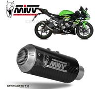 MIVV Exhaust Muffler MK3 Carbon for Kawasaki ZX-6R 636 2019-2020