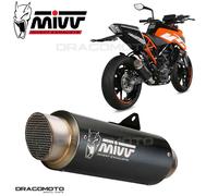 Exhaust KTM RC 125 2019 2020 MIVV Gppro Black