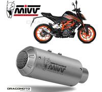 MIVV EXHAUST KIT RC MK3 KTM 125 DUKE 2021 21 2022 22 2023 23