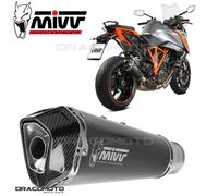 Exhaust KTM 1290 SUPERDUKE GT 2016 2017 MIVV Delta Race Black