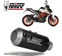 KT.019.SM3C - Exhaust Muffler MIVV MK3 Carbon KTM 125/390 DUKE / RC