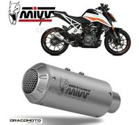 MIVV EXHAUST KIT RC MK3 KTM 125 DUKE 2021 21 2022 22 2023 23