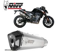 MIVV Slip-On Delta Race KT.020.LDRX Homologated for KTM 790 Duke 2018-20 & 890 Duke 2020-23