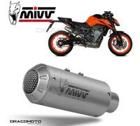 KT.020.SM3X - Exhaust Muffler MIVV SPORT MK3 Stainless Steel KTM 790 DUKE (18-)