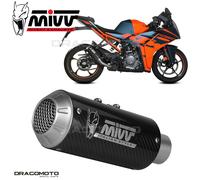 Exhaust KTM RC 390 2023 2024 MIVV Mk3 Carbon RC
