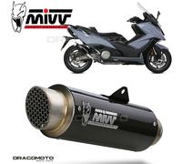 O.008.L2P - Exhaust Muffler Mivv GPpro Carbon KYMCO AK550 (17-)