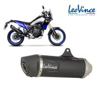 Silencer LeoVince LV ONE EVO black ECE approved for Yamaha Ténéré 700