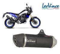 Silencer LeoVince LV ONE EVO black ECE approved for Yamaha Ténéré 700