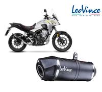 Exhaust Muffler Leovince LV ONE EVO CARBON FIBER for HONDA CB 500 X 2019 > 2024
