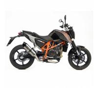 LEOVINCE LV ONE EVO EXHAUST TERMINAL FIT ON KTM 690 DUKE 12-15 STAINLESS STEEL