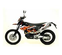Exhaust Leovince Lv One Evo Stainless Steel Ktm 690 Smc 2008 > 2011
