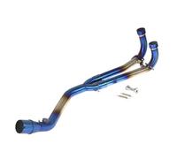 Exhaust Manifolds 51mm Motorcycle Exhaust Systems Modified Front Link Pipe For Yamaha For T-MAX 500 For T-MAX 530(Blu)