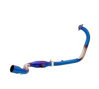 Exhaust Manifolds Motorcycle Exhaust Modified Manifold 51mm Muffler Link Pipe For Suzuki For Gixxer155 For Sf155(Style 2)