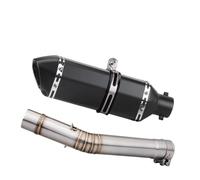 Exhaust Manifolds Motorcycle Exhaust Modified Mid Link Pipe Muffler For YAMAHA For YZF R6 1998-2005(Style 2)