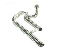Exhaust Manifolds Motorcycle Exhaust Pipe Muffler Modified System Pipes Kit For Yamaha For Virago 125 250 XV250 XV125(Style 1)