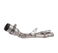 Exhaust Manifolds Motorcycle Exhaust System Intermediate Connecting Pipe And Modified Tail For YAMAHA For YZF-R1/R1M 2015-2025(TYPE B)