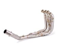 Exhaust Middle Link For BMW S1000RR 2017 2018 S1000R 2017-2020 Motorcycle Exhaust Full System Header Link Pipe Motorcycle Exhaust Pipe Muffler Section Mid Pipe(TYPE-A 60MM)