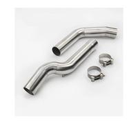 Exhaust Middle Link For CBR1000RR 2004-2007 For CBR600RR F5 2003-2015 Motorcycle Exhaust Pipe Middle Link Pipe Carbon Fiber Muffler Muffler Section Mid Pipe(For Cbr600 2003-2004 a)