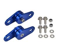 Exhaust Middle Link For Yamaha For Banshee 350 YFZ350 YFZ350SP YFZ350SE YFZ350LE Adjustable Exhaust Pipe Mounts Hangers Aluminum ATV Muffler Bracket Exhaust Mid Link Pipe