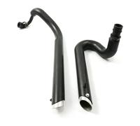Exhaust Middle Link For YAMAHA For Drag For Star For V Star 650 650A XVS650 DS650 XVS400 All Year Motorcycle Exhaust Pipe With Muffler Removable Silencer Muffler Section Mid Pipe(2)