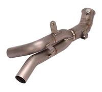 Exhaust Middle Link For YAMAHA YZFR1 YZF R1 2009-2014 Motorcycle Exhaust Escape Modified Catalyst Mid Link Pipe Eliminator Enhanced Muffler Slip On Muffler Section Mid Pipe(1)