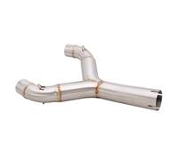 Exhaust Middle Link Pipe Compatible With Aprilia For SHIVER 750 For SL750 2010-2016 Motorcycle Exhaust Middle Link Pipe Muffler Stainless Motorcycle Accessories