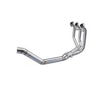 Exhaust Middle Link Pipe Compatible With For MT09 For FZ-09 For Tracer 2014-2020 Motorcycle Exhaust Lengtheni Pipe Modified Slip-on Motorcycle Accessories