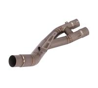 Exhaust Middle Link Pipe Compatible With For YZFR1 For MT-10 2015-2020 Motorcycle Exhaust For Titanium Alloy Middle Link Pipe Muffler Motorcycle Accessories