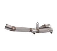 Exhaust Middle Link Pipe Compatible With For YZFR1 For MT-10 For FZ-10 2015-2025 Motorcycle System Exhaust Mid Link Pipe Muffler Motorcycle Accessories