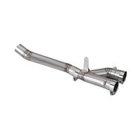 Exhaust Middle Link Pipe Compatible With For YzfR1 For MT10 For FZ10 2015-2025 Mid Link Pipe For Connect Miffler Removable Motorcycle Exhaust Pipe Accessories