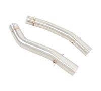 Exhaust Middle Link Pipe Compatible With For Z1000 For Z1000SX 2003-2006 Motorcycle Exhaust Middle Link Pipe For Escape Stainless Steel Double Tube Modified
