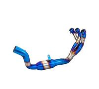 Exhaust Middle Link Pipe Motorcycle Exhaust Pipe Front Middle End Refit Link Slip On For MT-09 V3 FZ-09 2021 2022 2023